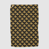 Canada Golf Towel Gold Canada Golf Towels Golfhanddoek (Voorkant)