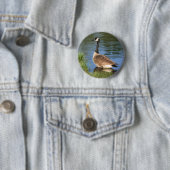 Canada Goose Animal Art Button (In situ)