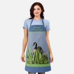 Canada Goose Animal Art gepersonaliseerd Schort