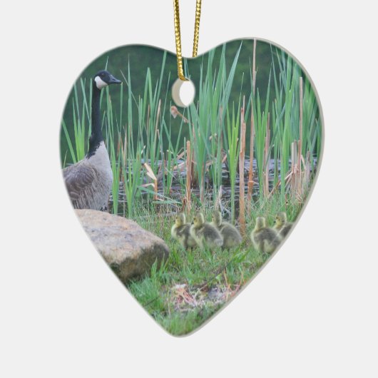 Canada Goose Babies Dier Ornament (Links)