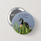 Canada Goose Beauty Inspirerend Button (Voorkant /achterkant)