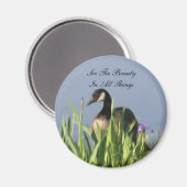 Canada Goose Beauty Inspirerend Magnet Magneet (Voorkant / Achterkant)