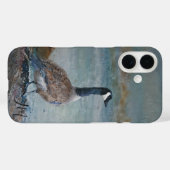 Canada Goose Bird Painting Aangepaste naam Case-Mate iPhone Case (Achterkant (horizontaal))