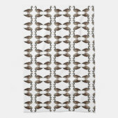 Canada Goose Brown blanc serviettes de cuisine (Vertical)
