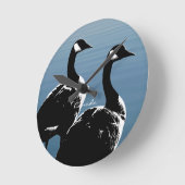 Canada Goose Clock Gifts Canada Souvenir Clock Ronde Klok (Hoek)