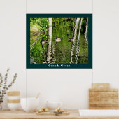 (Canada) Goose Green Poster (Keuken)
