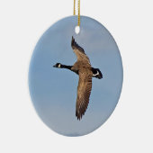 Canada Goose in vlucht Keramisch Ornament (Rechts)