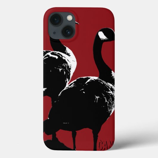 Canada Goose iPad Case Canada Souvenir iPad Case (Achterkant)