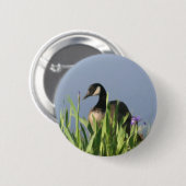 Canada Goose Ises Animal Art Button (Voorkant /achterkant)