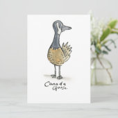 Canada Goose Kaart (Staand voorkant)
