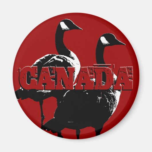 Canada Goose Magnet Canada Souvenir Fridge Magnets Magneet (Voorkant)