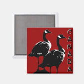 Canada Goose Magnet Canada Souvenir Fridge Magnets Magneet (Voorkant / Achterkant)