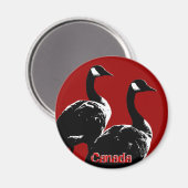 Canada Goose Magnet Canada Souvenir Fridge Magnets Magneet (Voorkant / Achterkant)