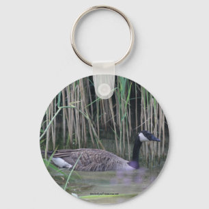 Canada Goose Natuur Foto Sleutelhanger Sleutelring