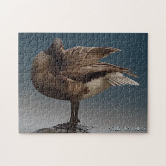 Canada Goose Puzzle Personnalisé Canada Souvenirs (Horizontal)