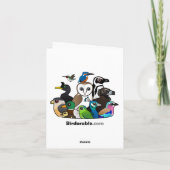 Canada Goose Santa Feestdagen Kaart (Achterkant)