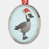 Canada Goose Santa Metalen Ornament (Links)