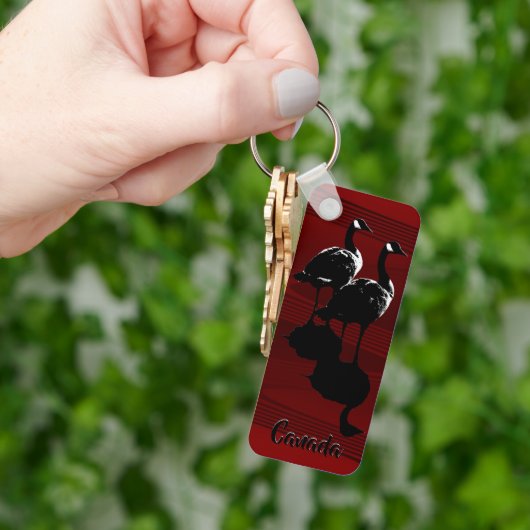 Canada Goose Sleutelhanger Personaliseer Canada So (Hand)