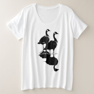 Canada Goose T-shirt Plus Size Canada Top