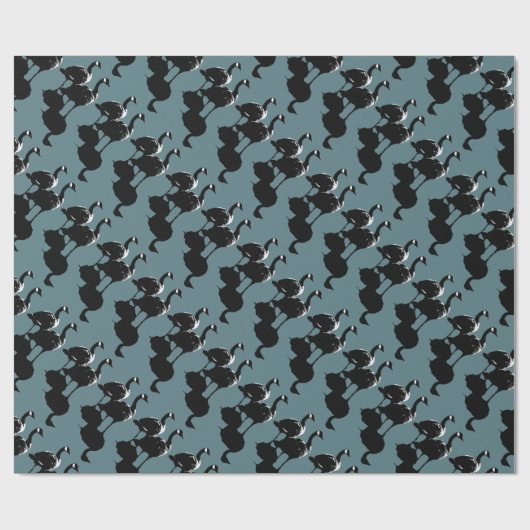 Canada Goose Wrapping Canadian Goose Gift Paper Cadeaupapier (Vlak)
