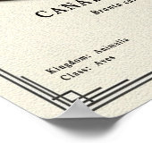 Canada Goose Zoology Series Poster (Coin)