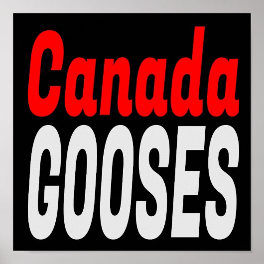 Canada Gooses LetterKenny Funny Novelty Poster (Voorkant)