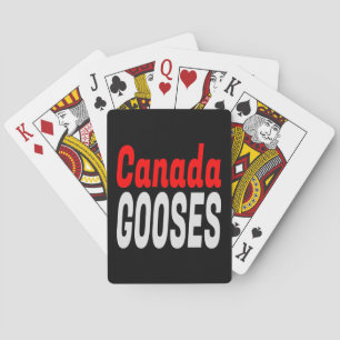 Canada Gooses LetterKenny Grappige Nieuwigheid Pokerkaarten