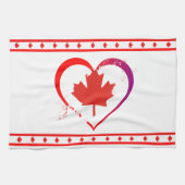 Canada hart theedoek (Horizontaal)