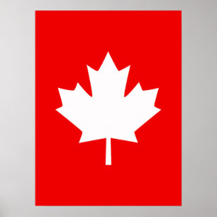 Canada heeft 1867 150 jaar stijl poster