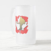 Canada Hockey Gold Matglas Bierpul (Voorkant links)