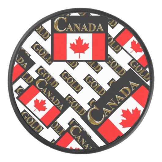 CANADA HOCKEY PUCK (Voorkant)