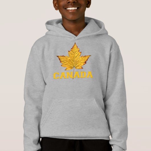 Canada Hoodie Souvenir Unisex Kind Canada Shirt (Voorkant)