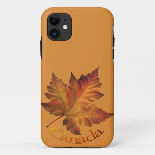 Canada IPhone 5 Hoesje Canada Autumn Maple Leaf Ho (Achterkant)