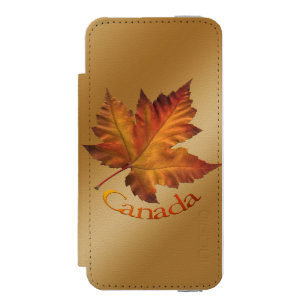 Canada iPhone Portemonnee Canada Esdoornblad Porte