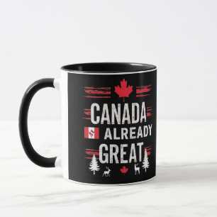 Canada is al een groot anti-MAGA anti-Trump land Mok