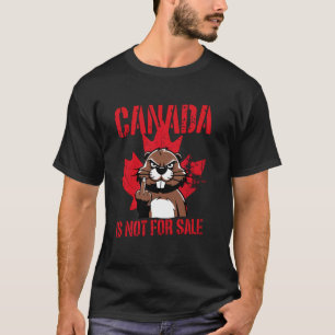 Canada is niet te koop, Bever T-shirt