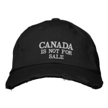 Canada is niet te koop