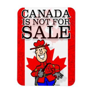 Canada is niet te koop! magneet