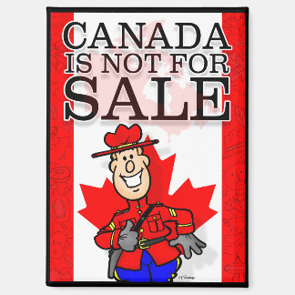 Canada is niet te koop! magneet
