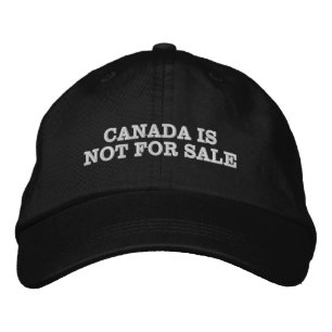 Canada is niet te koop Premier Ford Patriotic Geborduurde Pet