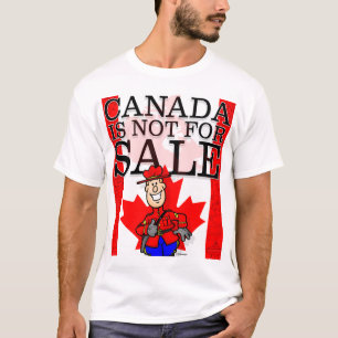 Canada is niet te koop t-shirt