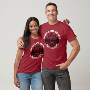 Canada is niet te koop t-shirt
