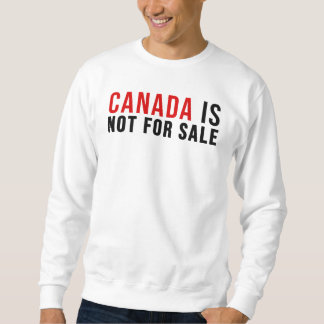 Canada is niet te koop trui