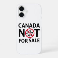 CANADA is niet te koop Vrijheid Canadese Oh Blad  
