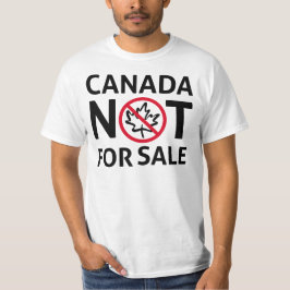 CANADA is niet te koop Vrijheid Canadian Oh T-shirt