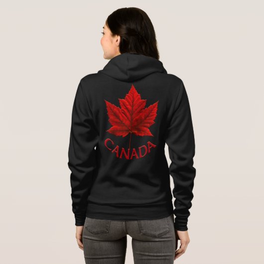 Canada Jacket Women's Canada Souvenir Jackets (Achterkant volledig)