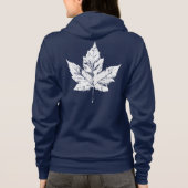 Canada Jacket Women's Personalized Canada Jacket Hoodie (Achterkant)