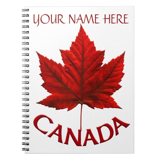 Canada Journal Souvenir Custom Notitieboeken Canad (Voorkant)