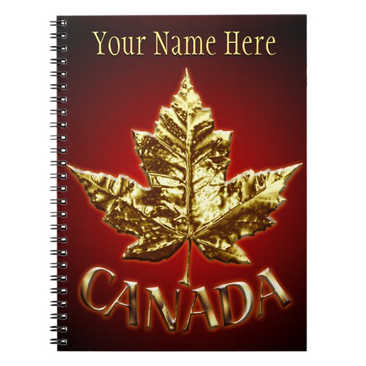 Canada Journal Souvenir Custom Notitieboeken Canad (Voorkant)