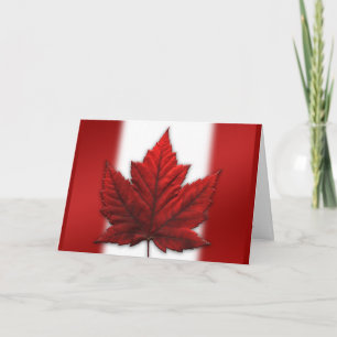 Canada Kaarten Canada Vlag Wenskaarten Aangepast